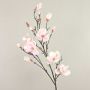 Kunstzweig Magnolie YONA, weiß-rosa, 130cm, Ø5-15cm