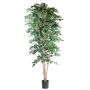Künstliche Pflanze Ficus AKAHI, Naturstamm, grün, 240cm