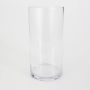 Glasvase Zylinder SANSA EARTH, klar, 30cm, Ø15cm