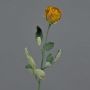 Künstliche Rose FREIDA, Eco Collection, orange-gelb, 60cm, Ø4cm