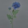 Künstlicher Blumenzweig Dahlie GINGER, Eco Collection, royalblau, 60cm, Ø10cm