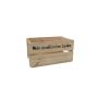Weinkiste GRETA, natur, 45x32x24cm