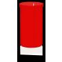 Grablicht REBECA, rot-weiß, 10cm, Ø5,9cm, 50h