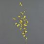 Deko Forsythien Zweig IHRANI, blühend, gelb, 90cm, Ø1,5-4cm