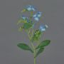 Kunst Vergissmeinnicht ESTHER, blau, 35cm, Ø1,5cm