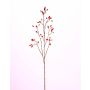Dekopflanze Heckenrosen Zweig EDITH mit Früchten, rot, 110cm