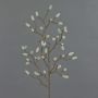 Textilzweig Magnolie KOTORI, grau, 75cm, Ø0,5-1cm
