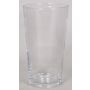 Blumenvase Konisch AMNA OCEAN aus Glas, klar, 25cm, Ø14cm