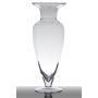 Pokalvase Glas KENDRA auf Standfuß, klar, 32cm, Ø12,5cm