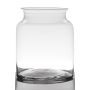 Windlichtglas HANNA EARTH, klar, 27cm, Ø22cm