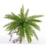 Deko Boston Farn SASCHA zum Stecken, crossdoor, grün, 45cm, Ø90cm