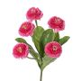 Deko Gänseblümchen HEIKE zum Stecken, rosa, 25cm, Ø4,5cm