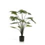 Künstliche Pflanze Philodendron Selloum AWEO, 95cm