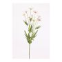 Künstliche Blume Gänseblümchen LASAI, rosa-weiß, 80cm, Ø4-5cm