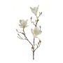 Kunstzweig Magnolie MALVAO, creme, 90cm