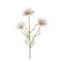 Künstliche Chrysantheme HARARE, rosa, 65cm