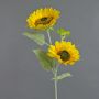 Deko Kunstblume Sonnenblume IVONA, gelb, 90cm, Ø6-16cm