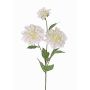Dekoblume Dahlie ANJULIKA, weiß, 75cm, Ø6-12cm