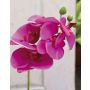 Dekozweig Phalaenopsis Orchidee OPHELIA, pink, 40cm, Ø7-8cm