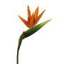 Künstliche Blume Strelitzie BARABE, orange-violett, 100cm
