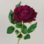 Künstliche Samt Rose MANGFALL, pink, 75cm, Ø13cm