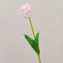 Kunstblume Tulpe PJASSINA, weiß-rosa, 65cm