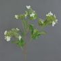 Kunstzweig Hortensie KATHANI, weiß-grün, 80cm, Ø10-13cm