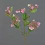 Kunstzweig Hortensie KATHANI, rosa-weiß-grün, 80cm, Ø10-13cm