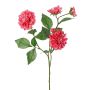 Dekozweig Dahlie QUINKA, pink, 70cm