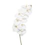 Phalaenopsis Orchideenzweig künstlich XURI, weiß, 95cm, Ø12,5cm