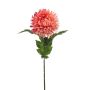 Chrysantheme künstlich SAXLER, koralle, 60cm, Ø12cm