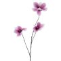 Künstlicher Zweig Magnolie FLAVA, dunkelrosa-weiß, 85cm