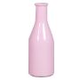 Glasflasche ANYA, rosa, 18cm, Ø6,5cm