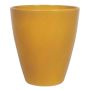 Keramik Vase TEHERAN PALAST, ockergelb, 17cm, Ø13,5cm