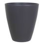 Keramik Vase TEHERAN PALAST, anthrazit-matt, 17cm, Ø13,5cm