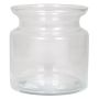 Windlichtglas HANNA OCEAN, klar, 15cm, Ø15cm