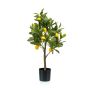 Zitronenbaum künstlich ALLANDE mit Früchten, 70cm