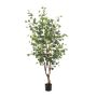 Kunstbaum Eukalyptus ANUHEA, Kunststamm, grün-grau, 140cm