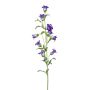 Blume künstlich Glockenblume AIMI, dunkellila-weiß, 90cm, Ø3-5cm