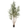 Künstlicher Olivenbaum JALO, mit Früchten, Echtstamm, grün, 220cm