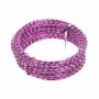 Aluminiumdraht RAVIN, Diamant Look, violett, 30m, Ø2mm