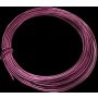 Aludraht TANEA, pink lackiert, 12m, Ø2mm