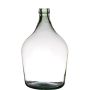 Glasballon JENSON, recycelt, klar-grün, 39cm, Ø25cm, 10L