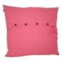Couch Kissen TALINA, mit Knöpfen, pink, 65x65cm