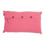 Couch Kissen TALINA, mit Knöpfen, pink, 50x30cm