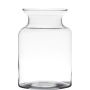 Windlichtglas HANNA EARTH, klar, 20cm, Ø14cm