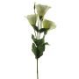 Textilzweig Lisianthus ALARONA, creme, 55cm, Ø6-8cm