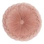 Rundes Sitzkissen BELLONA, rosa, 10x40cm