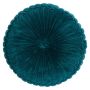 Rundes Sitzkissen BELLONA, entenblau, 10x60cm