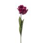 Papageienblume künstlich LIOMARA, dunkellila, 65cm, Ø9cm